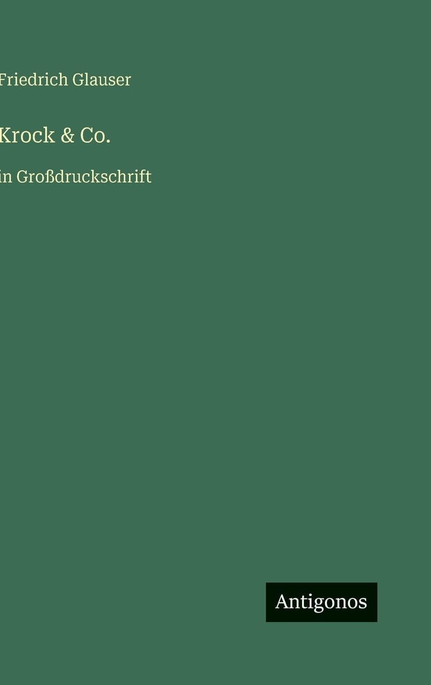 Krock & Co.: in Großdruckschrift