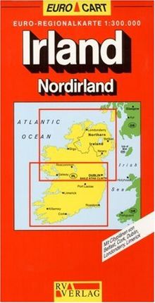 RV Euro-Regionalkarte 1:300 000 Irland / Nordirland