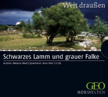 Schwarzes Lamm und grauer Falke