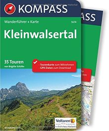 Kleinwalsertal: Wanderführer mit Extra-Tourenkarte, 35 Touren, GPX-Daten zum Download (KOMPASS-Wanderführer, Band 5674)