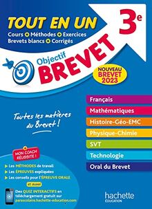 Tout en un 3e : nouveau brevet 2023