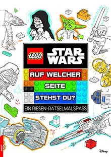 LEGO® Star Wars(TM) Auf welcher Seite stehst du?: Ein Riesen-Rätselmalspaß | Buch | Zustand sehr gut