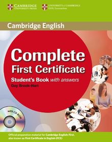 Complete FCE: Student's Book with answers and CD-ROM