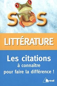 SOS citations littéraires