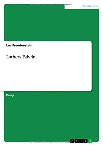 Luthers Fabeln