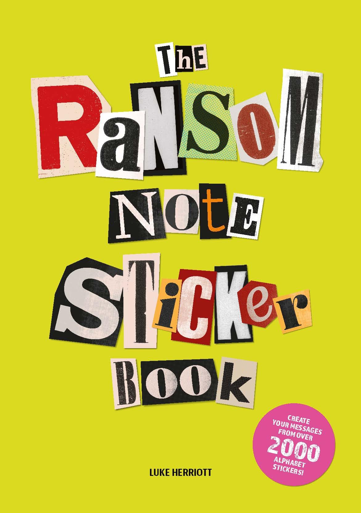 Luke Herriott The Ransom Note Sticker Book