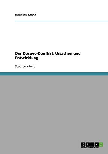 Der Kosovo-Konflikt: Ursachen und Entwicklung