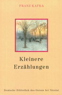 Kleinere Erzählungen