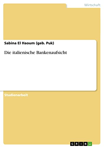 Die italienische Bankenaufsicht