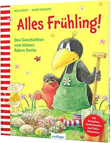 Der kleine Rabe Socke: Alles Frühling!: Drei Geschichten vom kleinen Raben Socke von Moost, Nele | Buch | Zustand akzeptabel