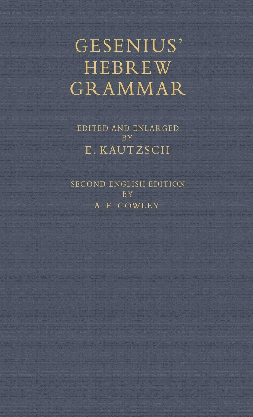 HEBREW GRAMMAR C