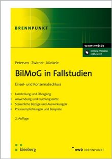 BilMoG in Fallstudien: Einzel- und Konzernabschluss. Umstellung und Übergang. Anwendung und Buchungssätze. Steuerliche Bezüge und Auswirkungen. Praxisempfehlungen und Beispiele.