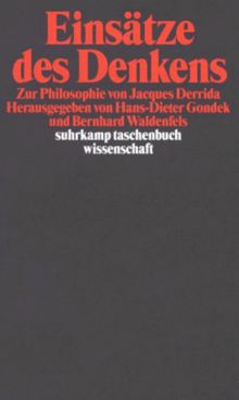 Einsätze des Denkens