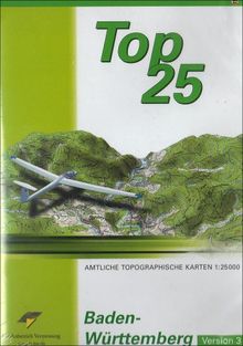 Baden-Württemberg 3, 1 DVD-ROM Für Windows 2000/XP. 1 : 25.000
