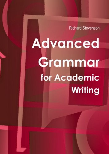Advanced Grammar For Academic Writing