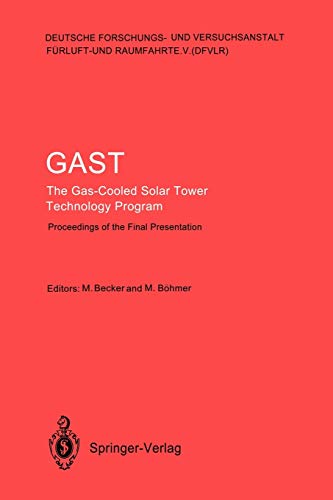 GAST The Gas-Cooled Solar Tower Technology Program: Proceedings of the Final Presentation May 30-31, Lahnstein, Federal Republic of Germany