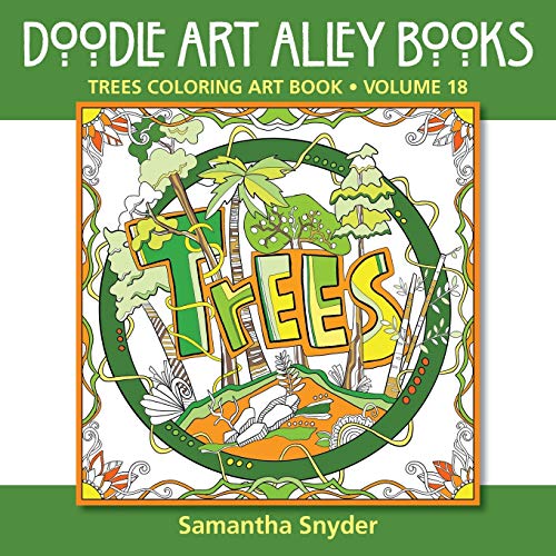 Trees Coloring Art Book (Quote Coloring Books)