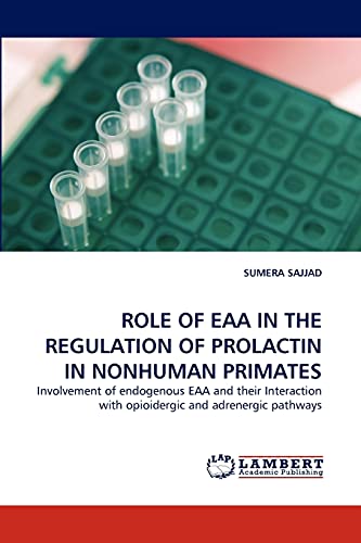 ROLE OF EAA IN THE REGULATION OF PROLACTIN IN NONHUMAN PRIMATES: Involvement of endogenous EAA and their Interaction with opioidergic and adrenergic pathways