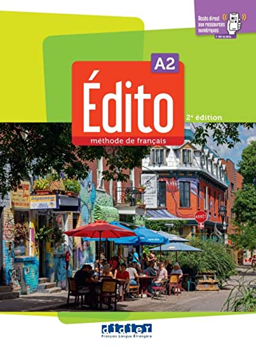 unbekannt Édito A2, 2e édition, Livre De L'élève