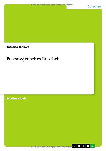 Postsowjetisches Russisch