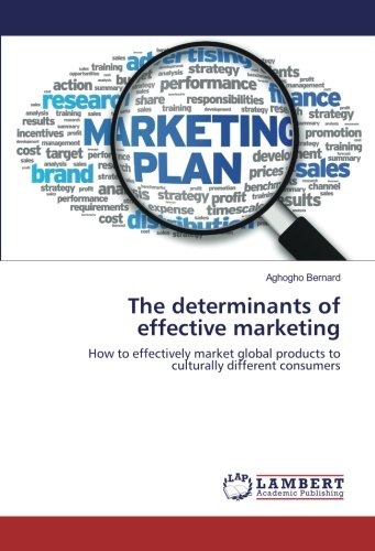 The determinants of effective marketing: How to effectively market global products to culturally different consumers