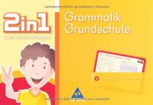 2in1 zum Nachschlagen - Grundschule: Grammatik