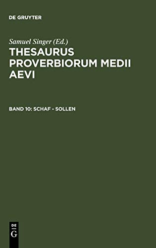 Schaf - sollen (Thesaurus proverbiorum medii aevi)