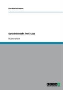 Sprachkontakt im Elsass