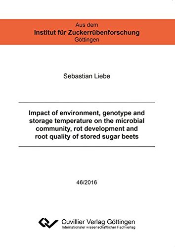 Impact of environment, genotype and storage temperature on the microbial community, rot development and root quality of stored sugar beets (Aus dem Institut für Zuckerrübenforschung Göttingen)