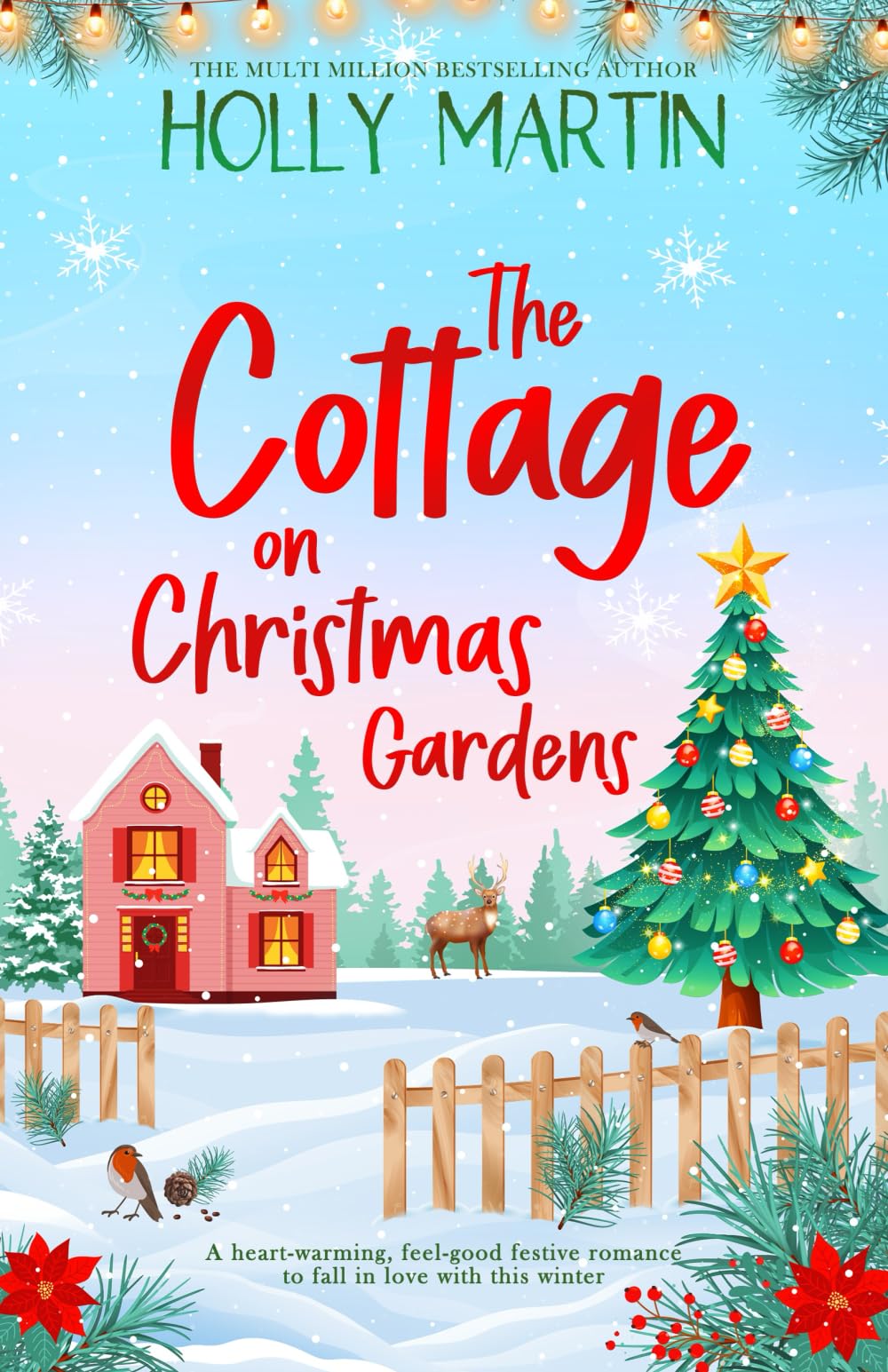 Holly Martin The Cottage On Christmas Gardens, Large Print Edition