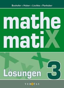 Mathematix 3. Lösungen