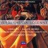 Verdi - Messa Solenne / Flórez, Tarver, Scano, Aliev, Ciapponi, Orchestra Sinfonica di Milano Giuseppe Verdi, Chailly