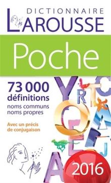 Le dictionnaire Larousse de poche 2016