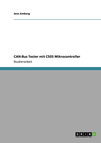 CAN-Bus Tester mit C505 Mikrocontroller