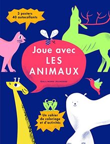 Joue avec les animaux : un cahier de coloriage et d'activités