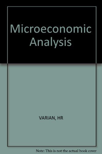 Microeconomic Analysis von Varian, Hal R. - Gebundene Ausgabe