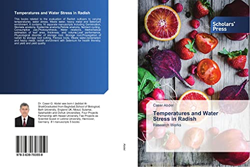 Temperatures and Water Stress in Radish: Research Works