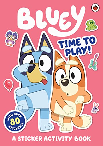 Bluey Time to Play Sticker Activity Taschenbuch