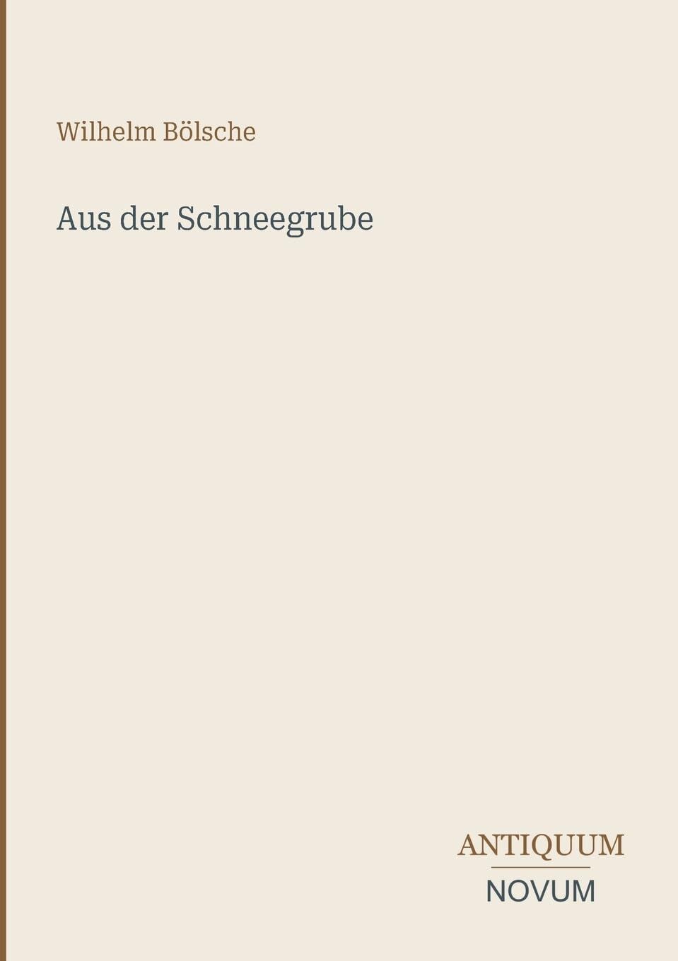 Aus der Schneegrube