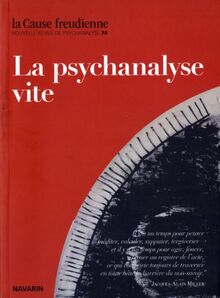 Cause freudienne (La), n° 74. La psychanalyse