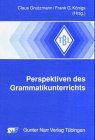 Perspektiven des Grammatikunterrichts