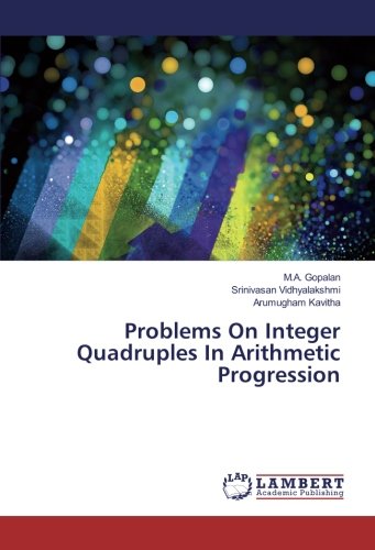 Problems On Integer Quadruples In Arithmetic Progression