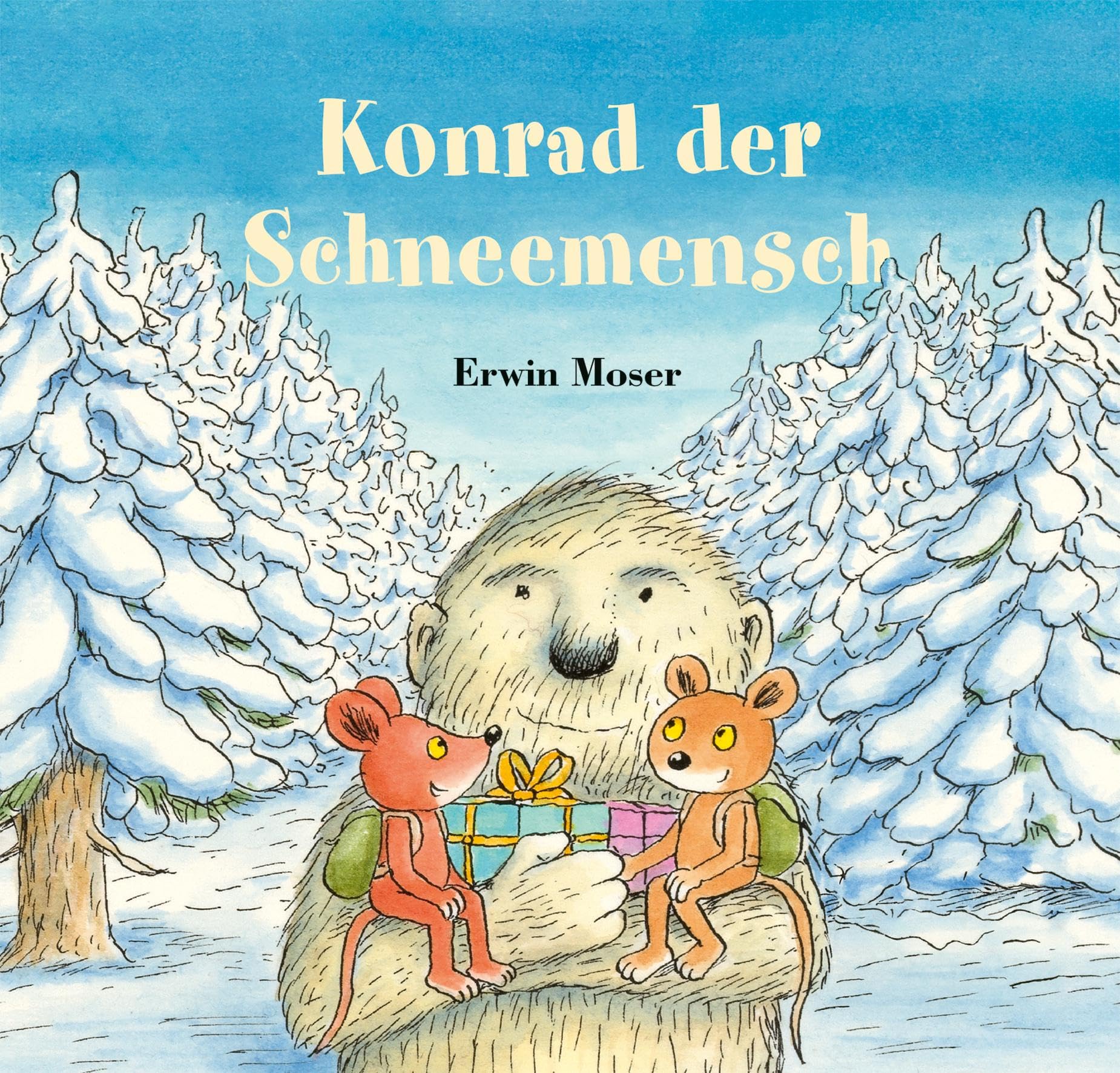 Erwin Moser Konrad Der Schneemensch
