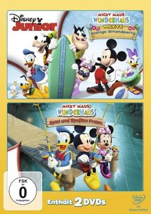 Micky Maus Wunderhaus - Mickys lustige Strandparty / Spiel und Spaß im Freien [2 DVDs]