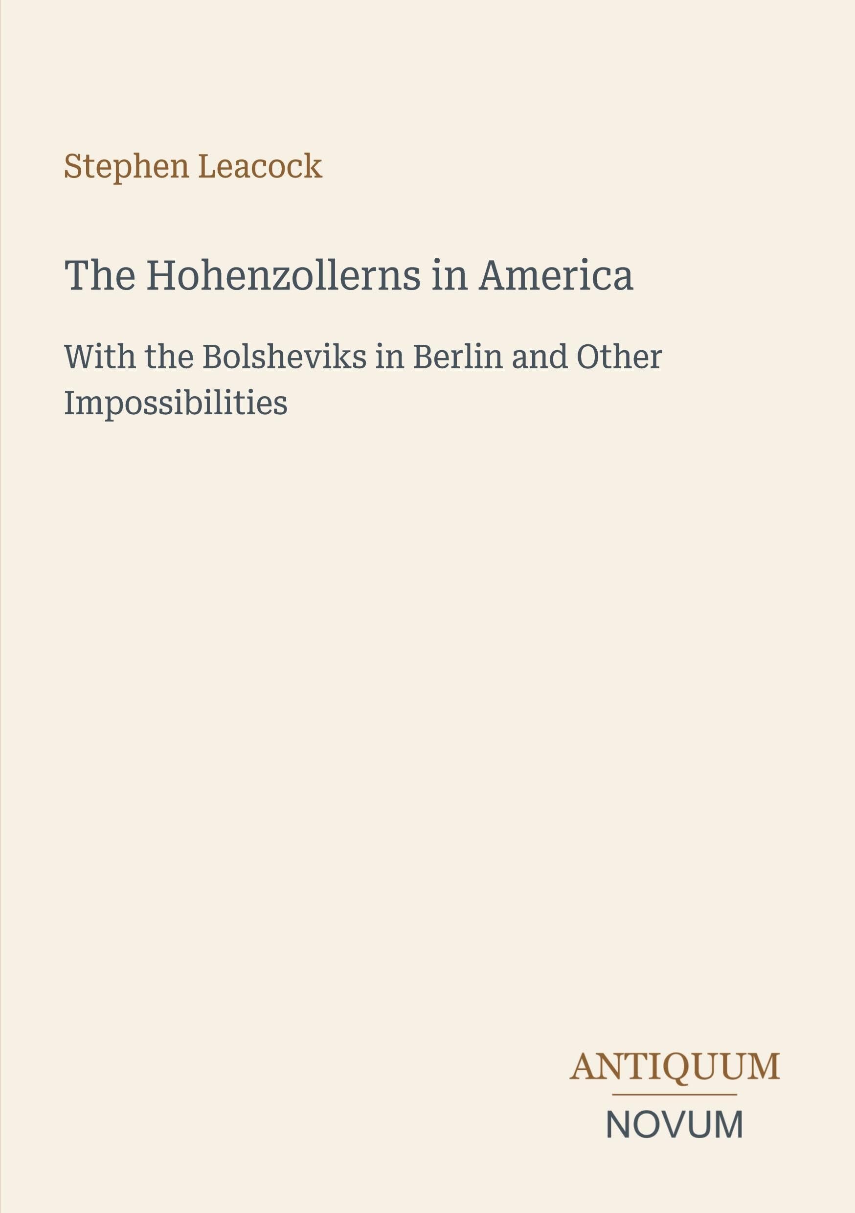 The Hohenzollerns in America
