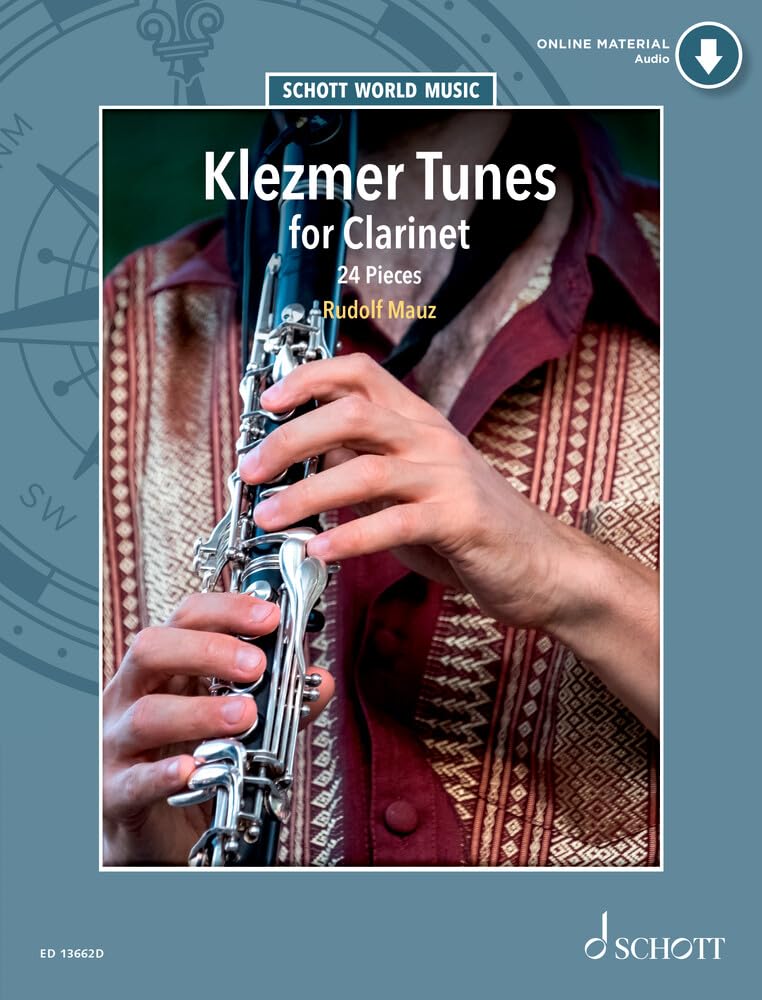 Klezmer Tunes for Clarinet: 24 Pieces. Klarinette und Klavier. (Schott World Music)