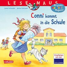 LESEMAUS 101: Conni kommt in die Schule: Kleines Bilderbuch für Vorschulkinder (101)