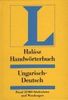 Langenscheidts Handwörterbuch: Ungarisch-Deutsch