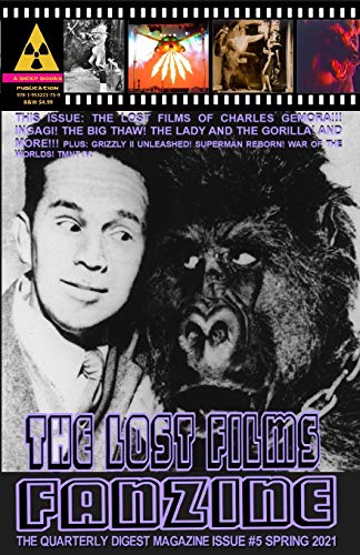 THE LOST FILMS FANZINE #5: (Black and White/Variant Cover B)