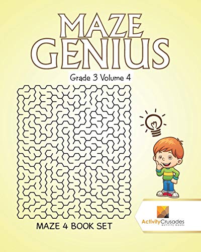Maze Genius Grade 3 Volume 4 : Maze 4 Book Set